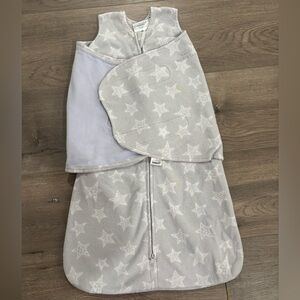 Halo micro fleece swaddle sleep sack. Size small 3-6 months